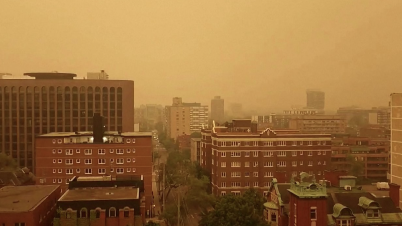 Canada wildfire smoke