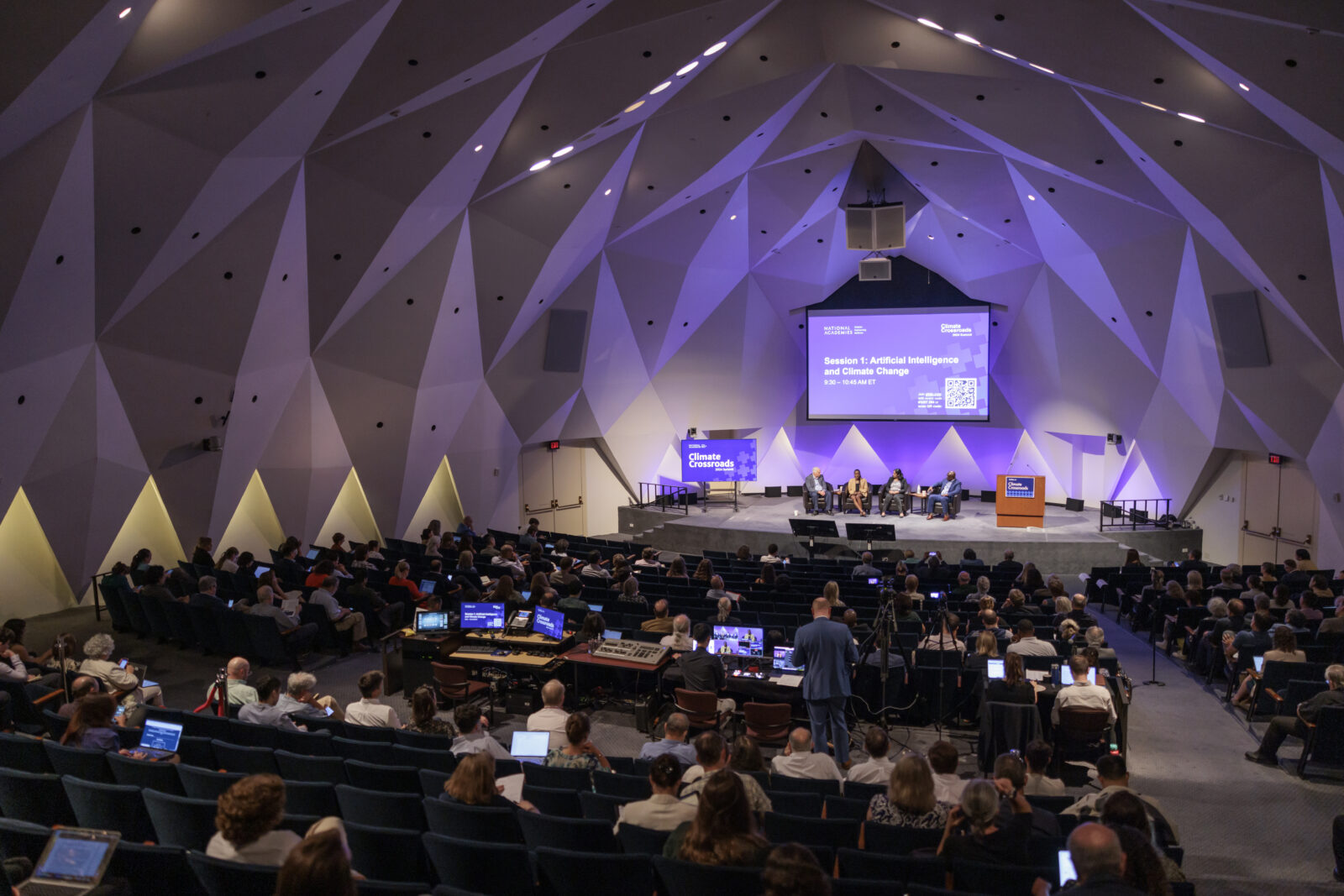 NASEM Climate Crossroads Summit panel in Washington D.C.