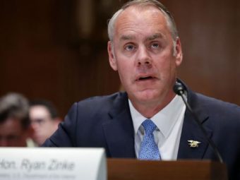 zinke takes forestry fight to fire-ravaged california